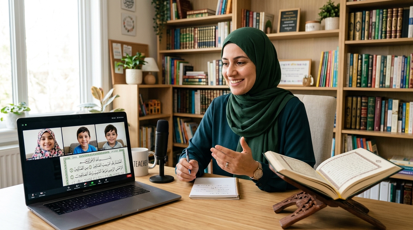 Dedicated Shia female Quran teacher teaching online
